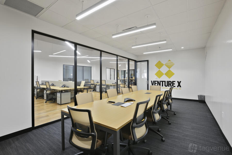 Large Person Conference Room at Venture X | Dallas by the Galleria in North Dallas, TX