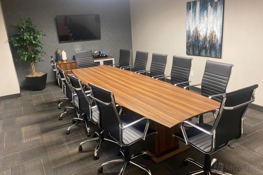Large Conference Room at Executive Workspace Riverside Commons in Irving, TX