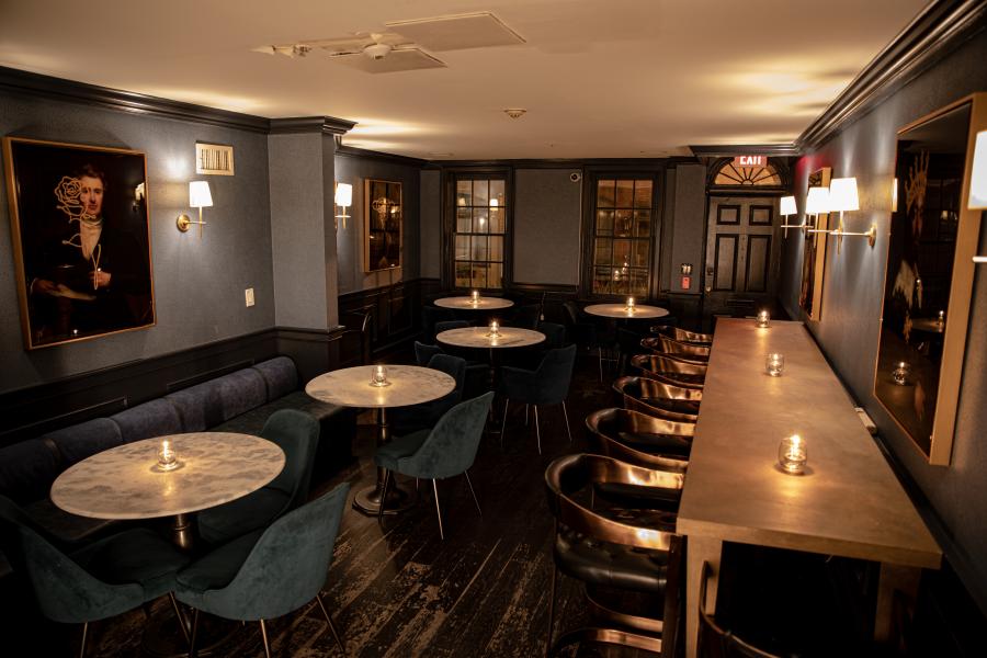 Parlor at The Franklin Mortgage & Investment Company in Philadelphia City Center, PA