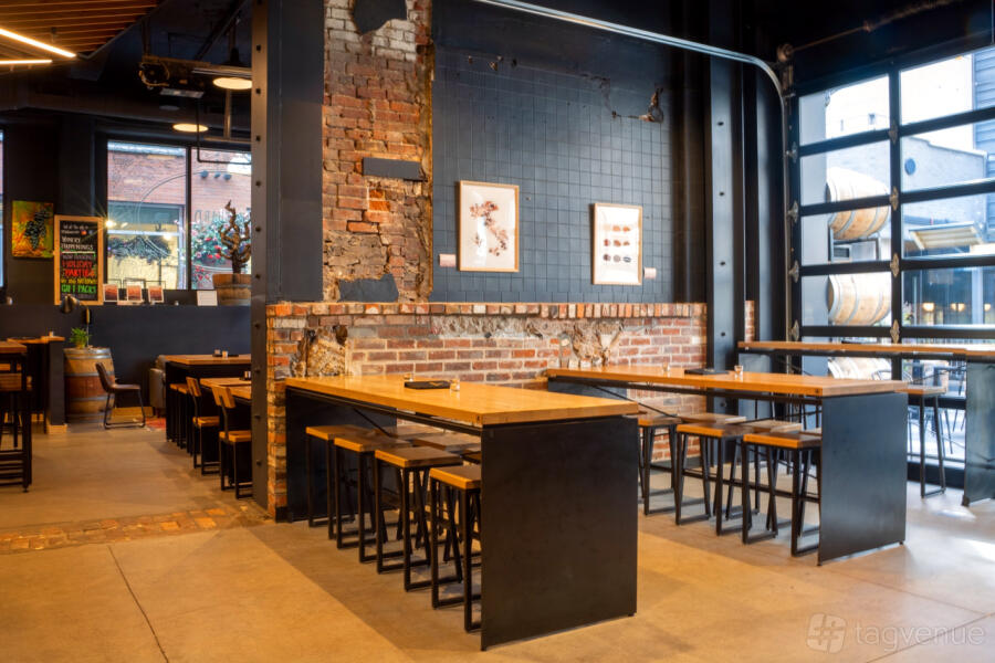 Barrel Room at Blanchard Family Wines in Lo-Do, Denver, CO