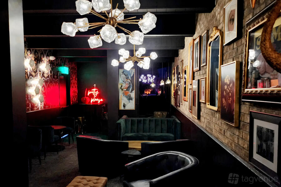 The Stache Speakeasy at Renny's in North Dallas, TX