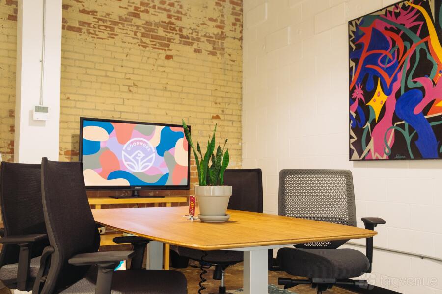 The Sue Pope Room at Good Coworking in Dallas, TX