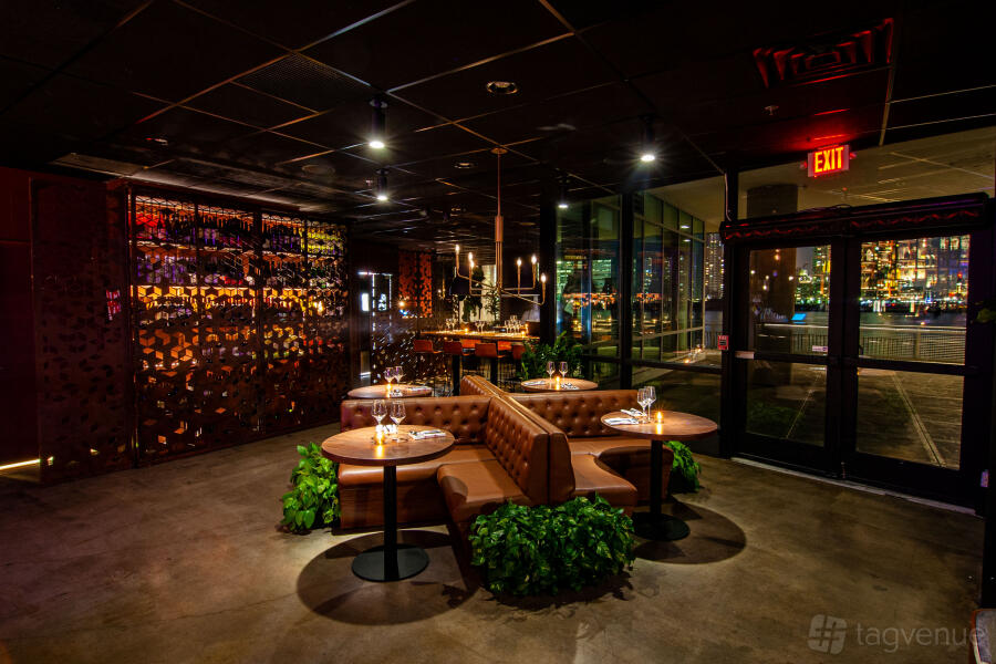 Back Lounge at Lokal Eatery & Bar in Jersey City, NJ