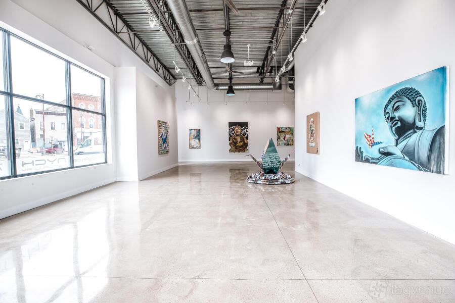 Entire Gallery at NYCH Art Gallery in Lower West Side, Chicago, IL