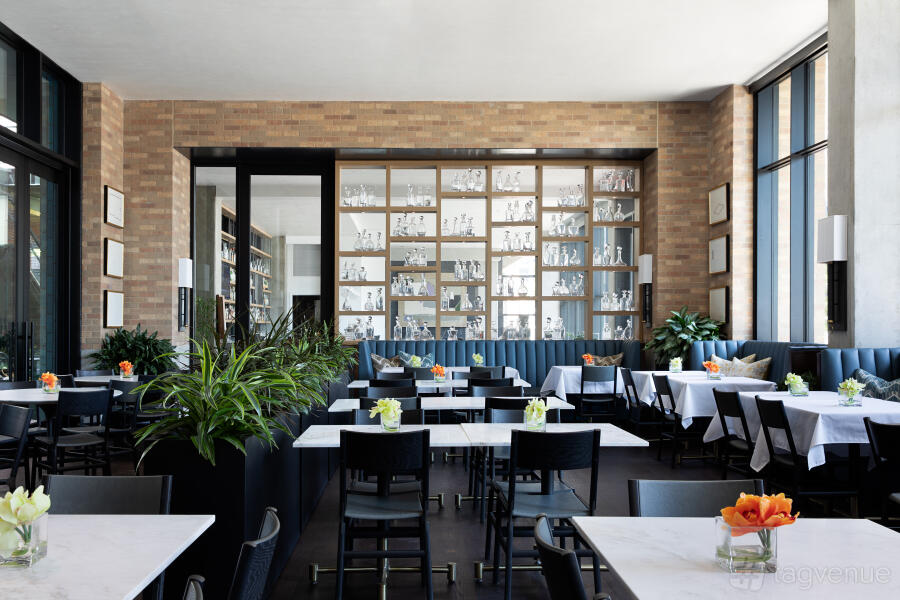 Verbena Main Room at Verbena Food & Drink in Downtown Austin, TX